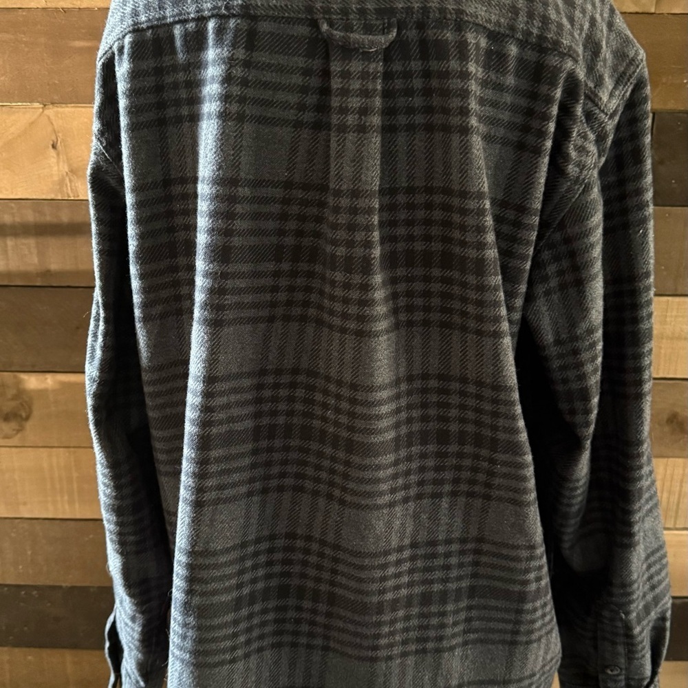 ORVIS Men's Black Plaid Jacket - Picture 2 of 4